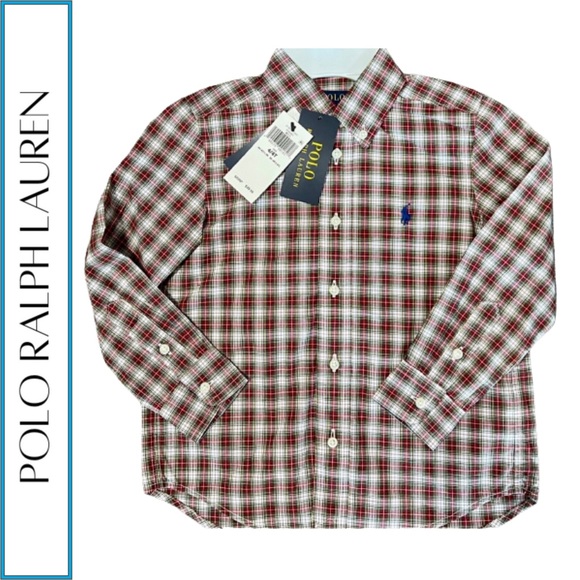 Ralph Lauren Other - NWT Ralph Lauren Sz 4T button up shirt